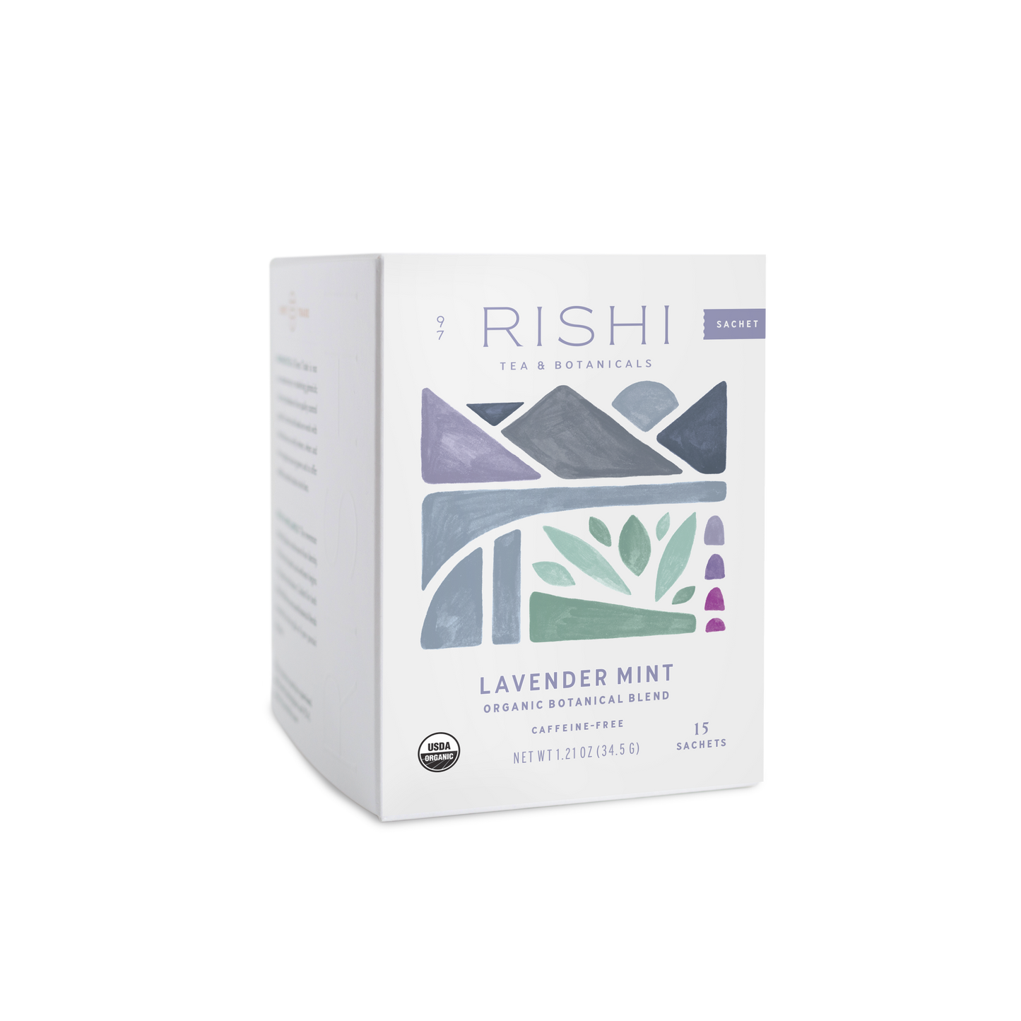 Lavender Mint Organic Herbal Tea Sachets