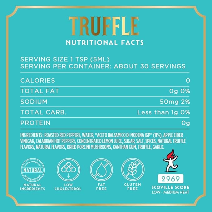 FIRELLI "TRUFFLE" Italian Hot Sauce