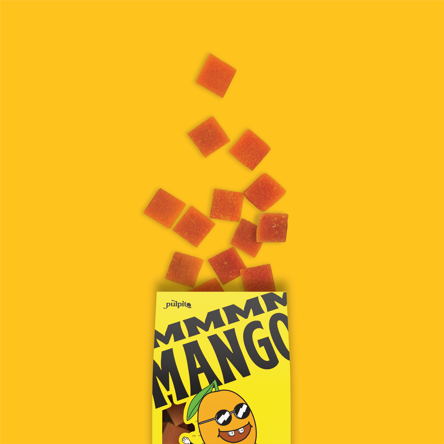 MMM Mango - Natural Fruit Snacks - Dried Fruit Bites