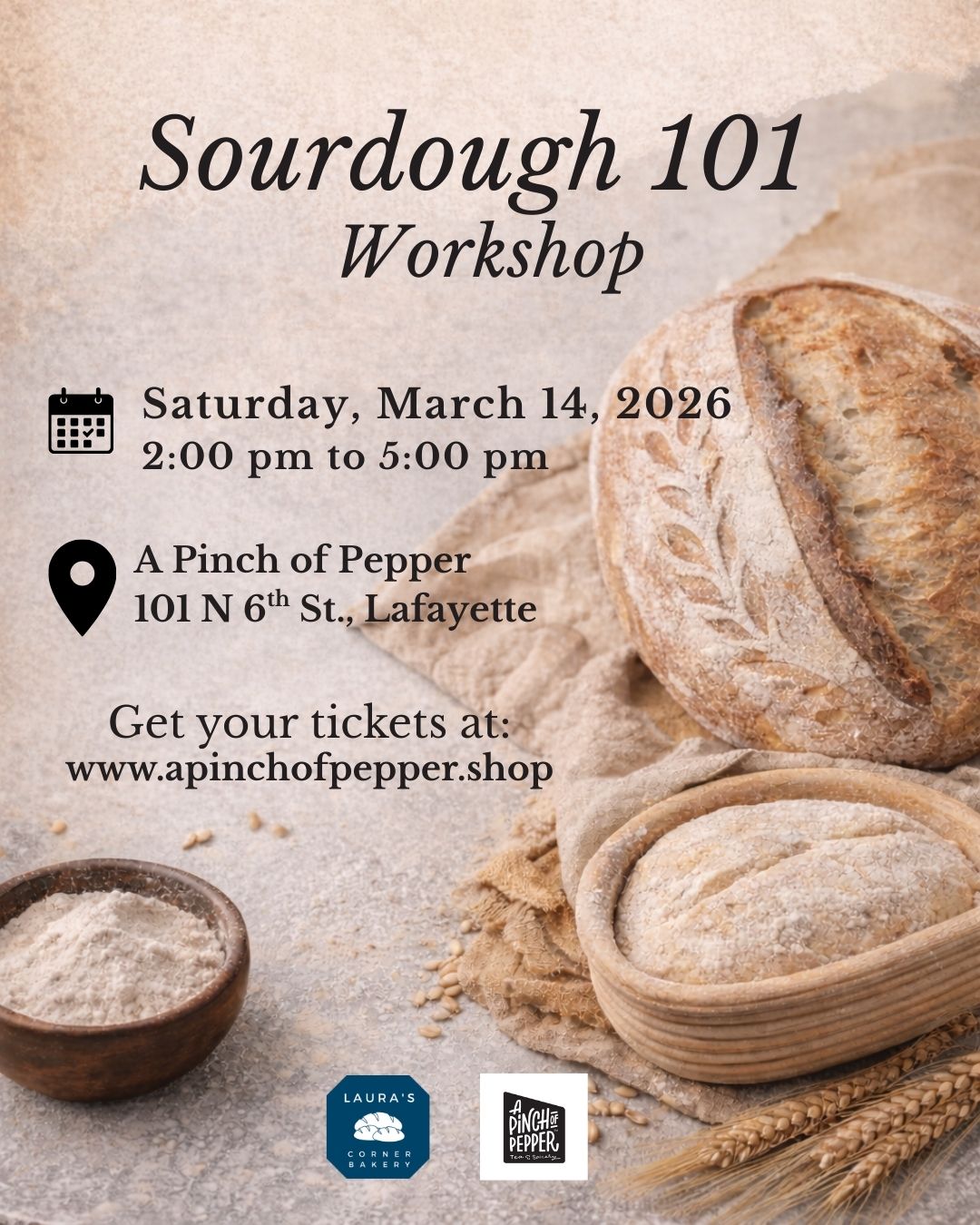Make Sourdough with Laura!