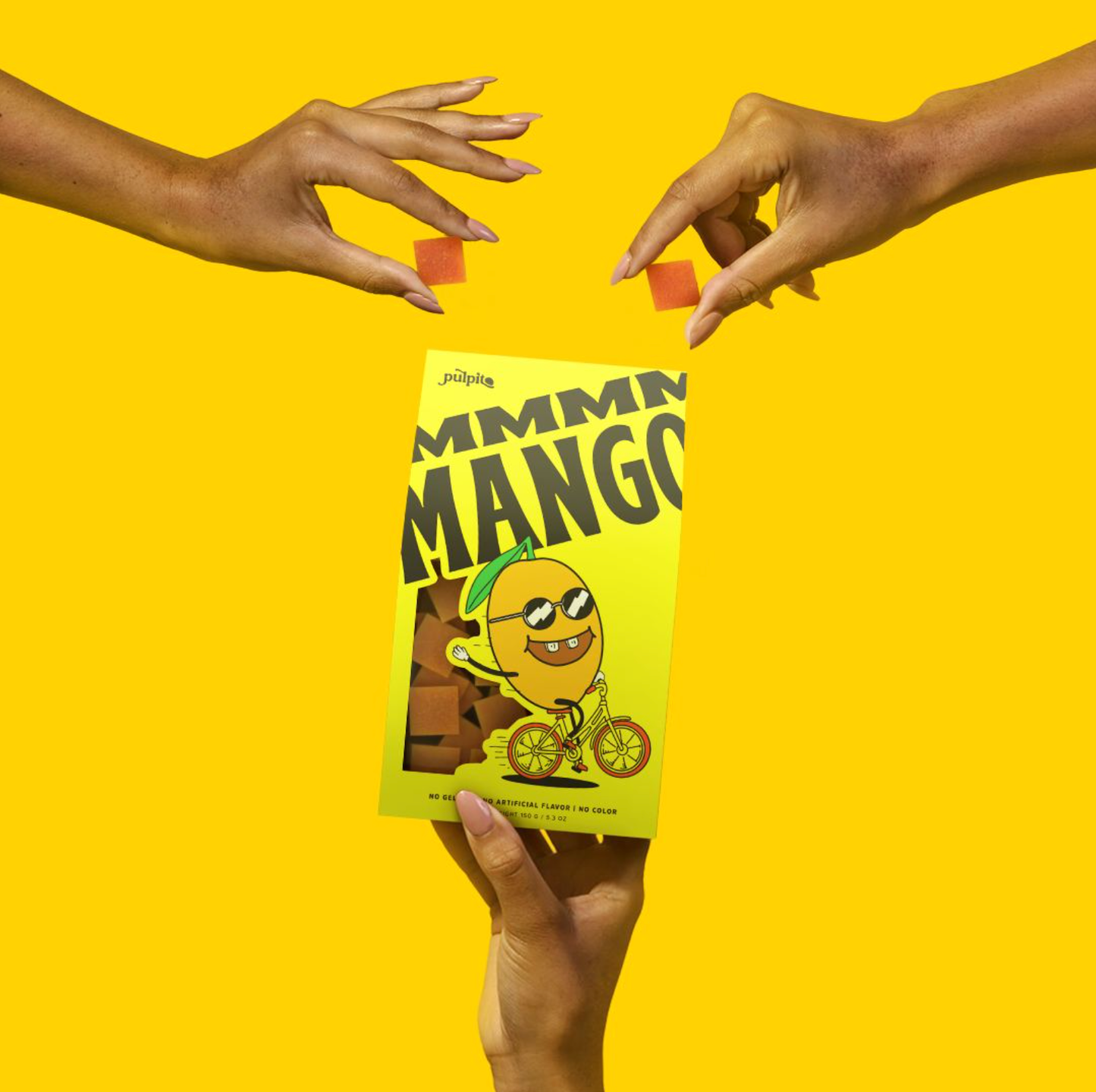 MMM Mango - Natural Fruit Snacks - Dried Fruit Bites