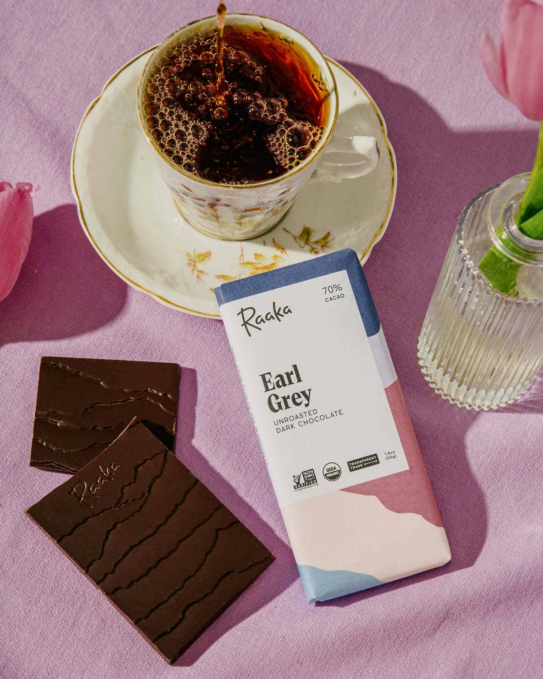 68% Earl Grey Tea Chocolate - Spring Limited Batch