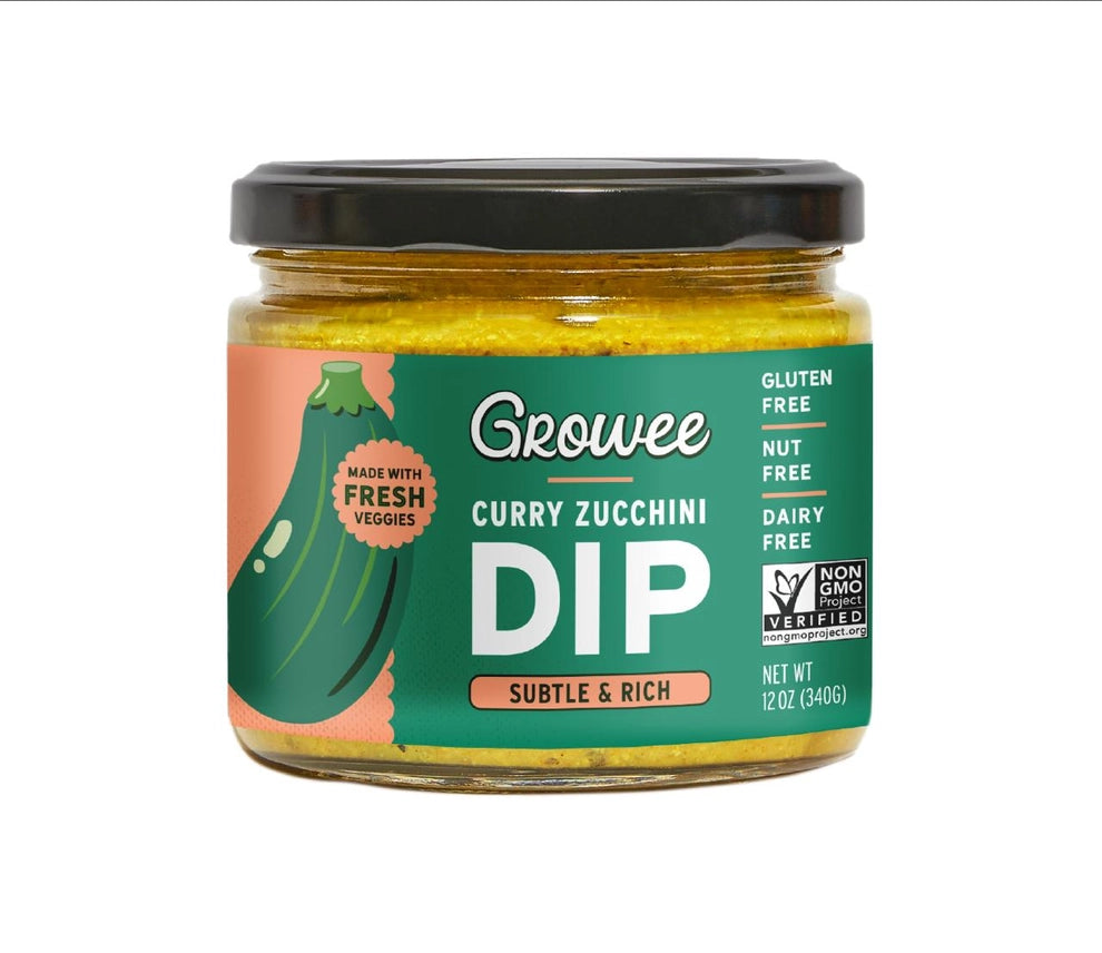 Indian Curry Zucchini Dip, Sauce, Spread, Plant-based