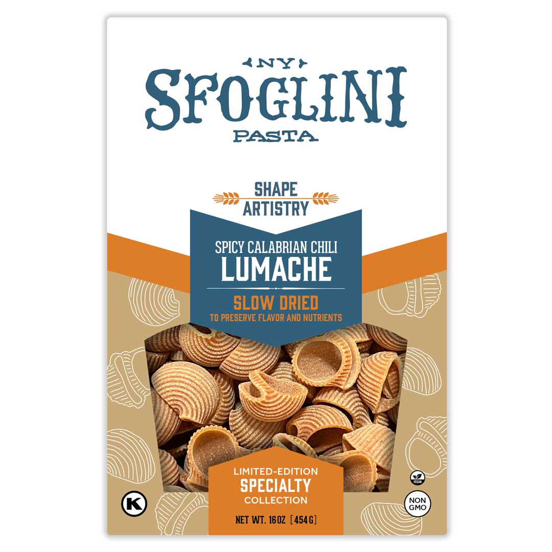 Calabrian Chili Lumache, Limited-Edition Specialty Pasta
