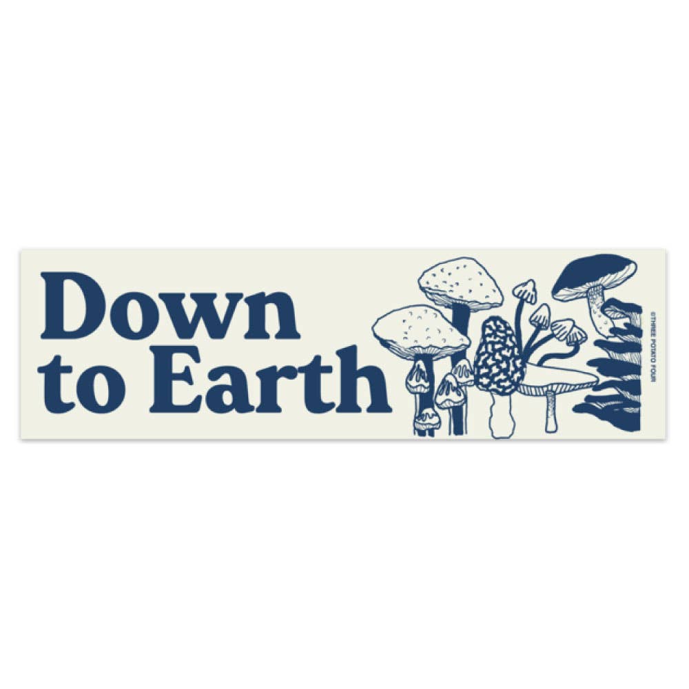 Bumper Magnet - Down To Earth (Mushroom Field)