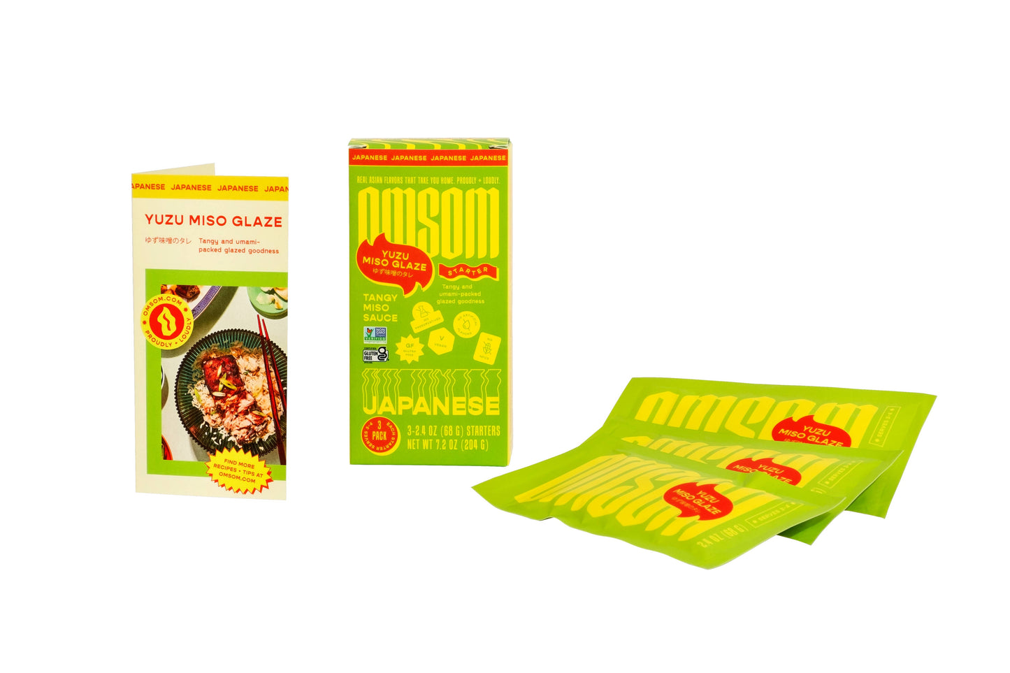 Japanese Yuzu Miso Glaze Starter 3-Pack