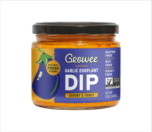 Garlic Eggplant Dip, Sauce, Spread, Plant Based