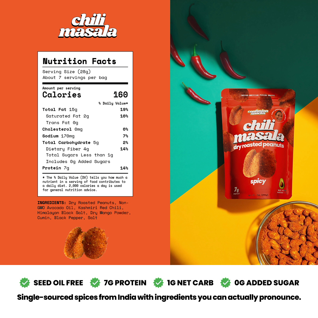 Chili Masala Dry Roasted Peanuts