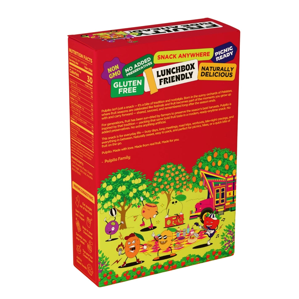 Sassy Strawberry - Natural Fruit Snacks - Dried Fruit Bars