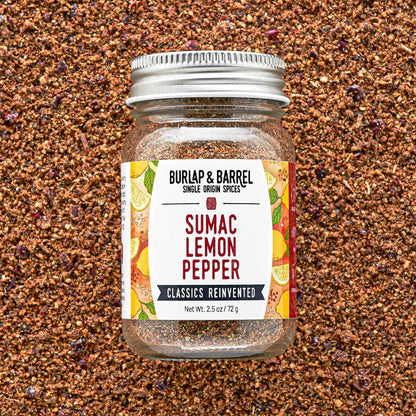 Sumac Lemon Pepper- Single Origin Spice & Seasoning Blend