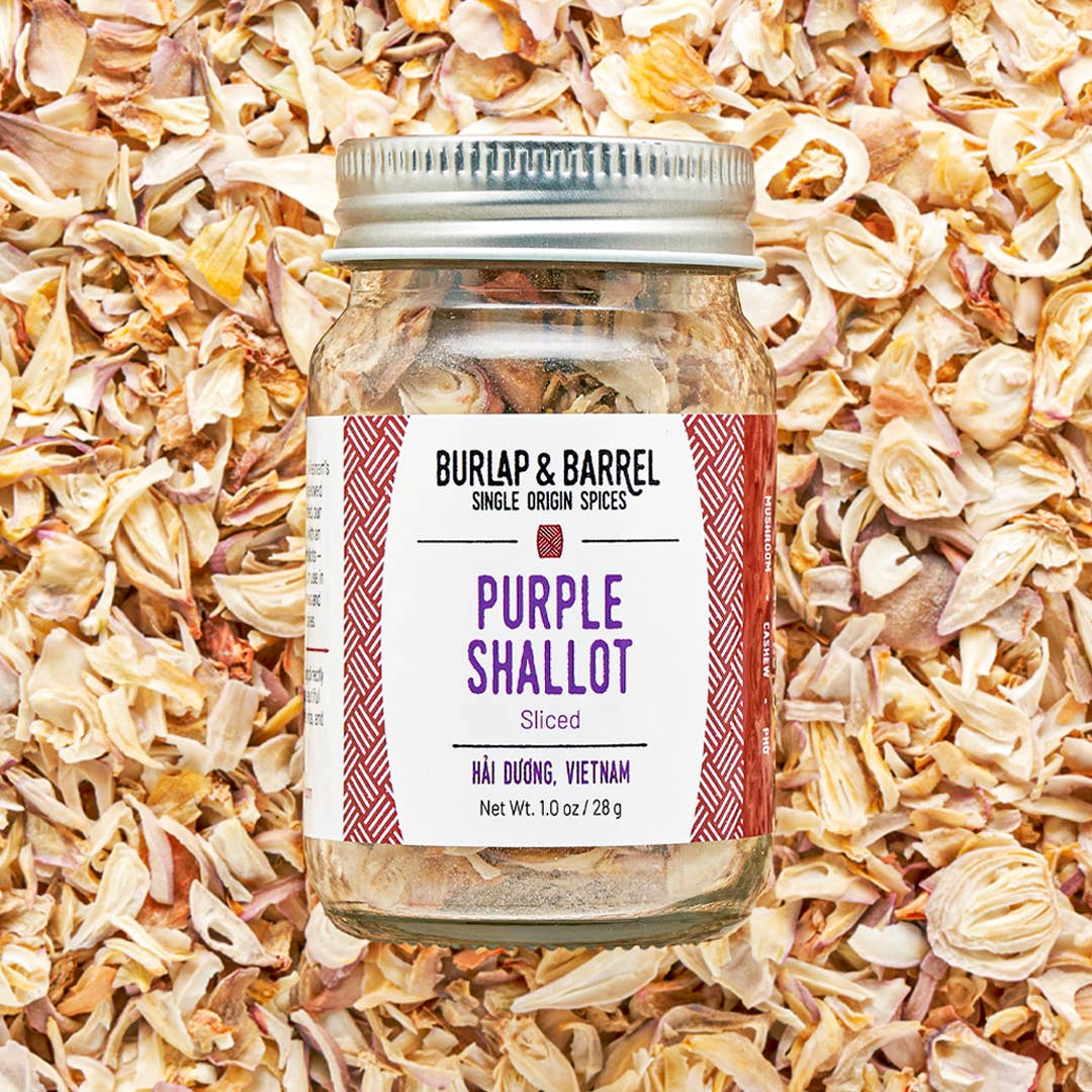 Purple Shallot Slices - Single Origin Spice & Seasoning