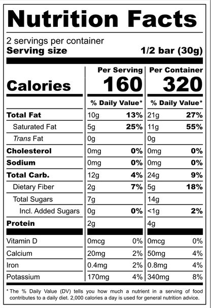 Fruity | 63% Cupuaçu Bar