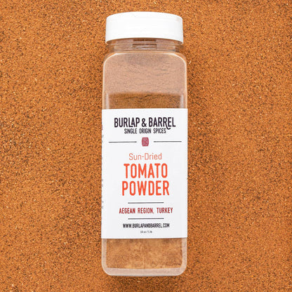 Sun-Dried Tomato Powder - Single Origin Spice & Seasoning: 2.5 oz glass jar
