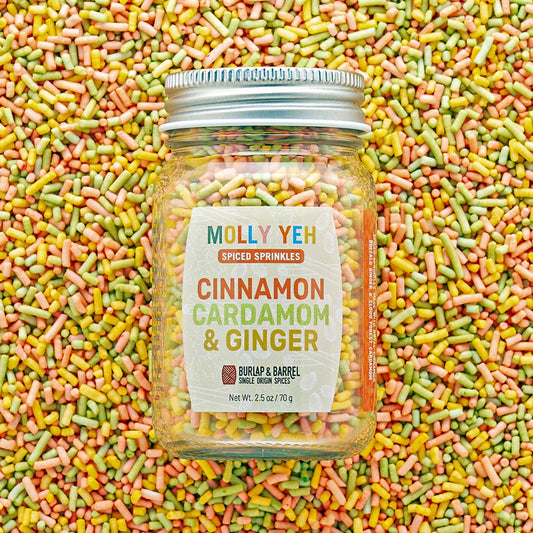Cinnamon, Cardamom, Ginger Spiced Sprinkles