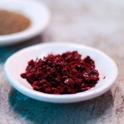 Cured Sumac (Sumak) - Single Origin Spice & Seasoning: 2.3 oz glass jar