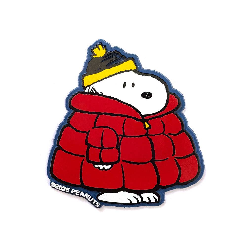 3P4 x Peanuts® - Snoopy Puffy Coat Magnet