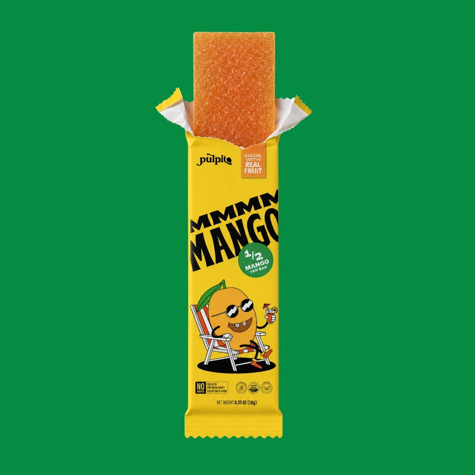 Mmm Mango - Natural Fruit Snacks - Dried Fruit Bar