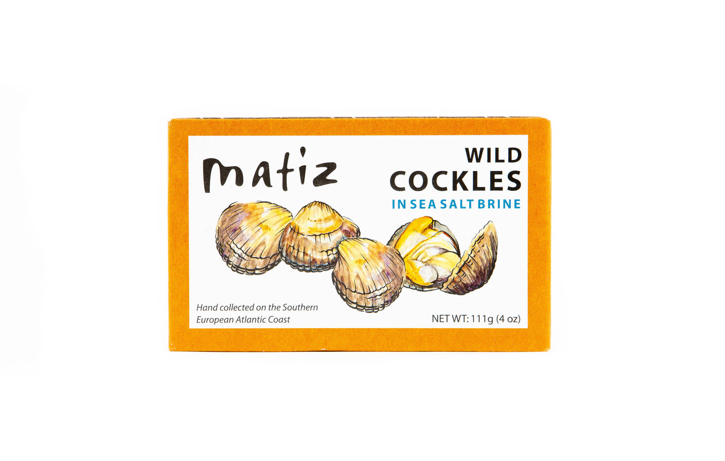 Matiz Wild Cockles in Brine - 4 oz Tin