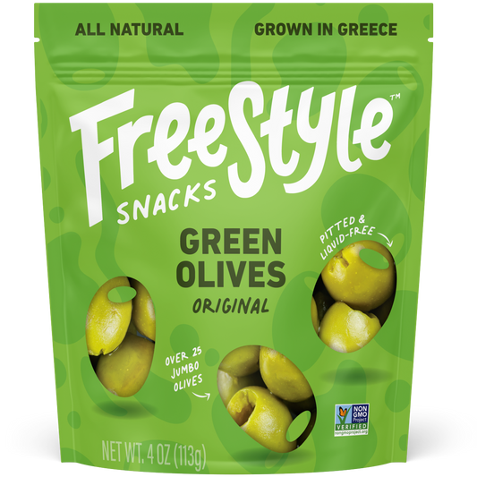 Green Olives - Resealable Pack