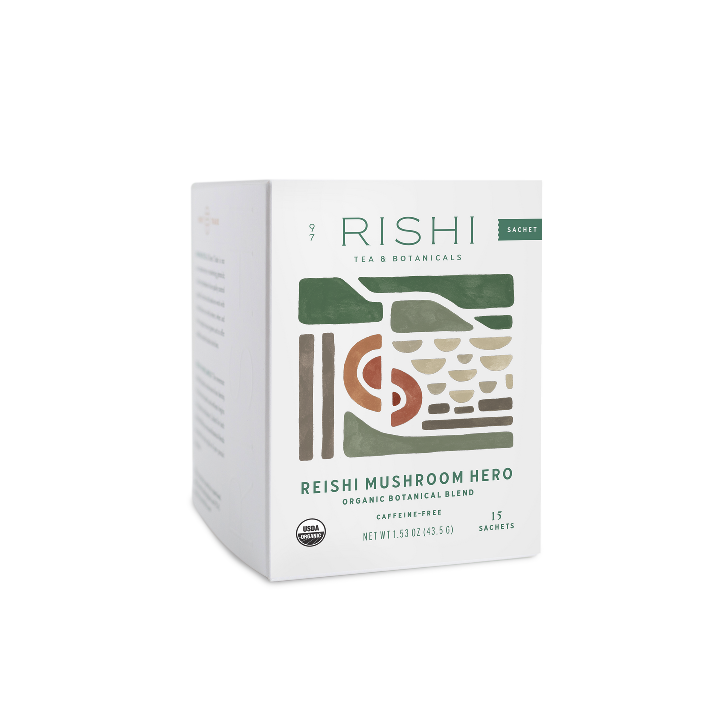 Reishi Mushroom Hero Organic Herbal Tea Sachets