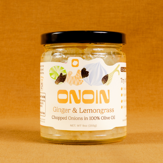 Ginger Lemongrass Chopped Onions - Gourmet Condiment & Sauce