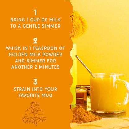 Golden Milk-- 4.9 oz Bag