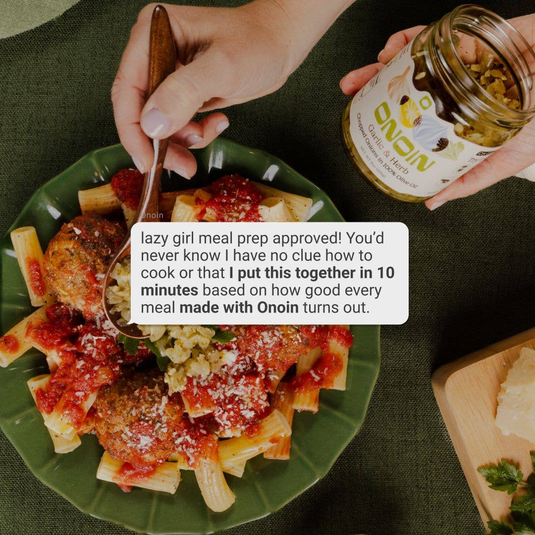 Garlic & Herb Chopped Onions – Gourmet Condiment & Sauce