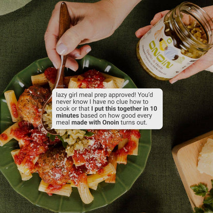 Garlic & Herb Chopped Onions – Gourmet Condiment & Sauce