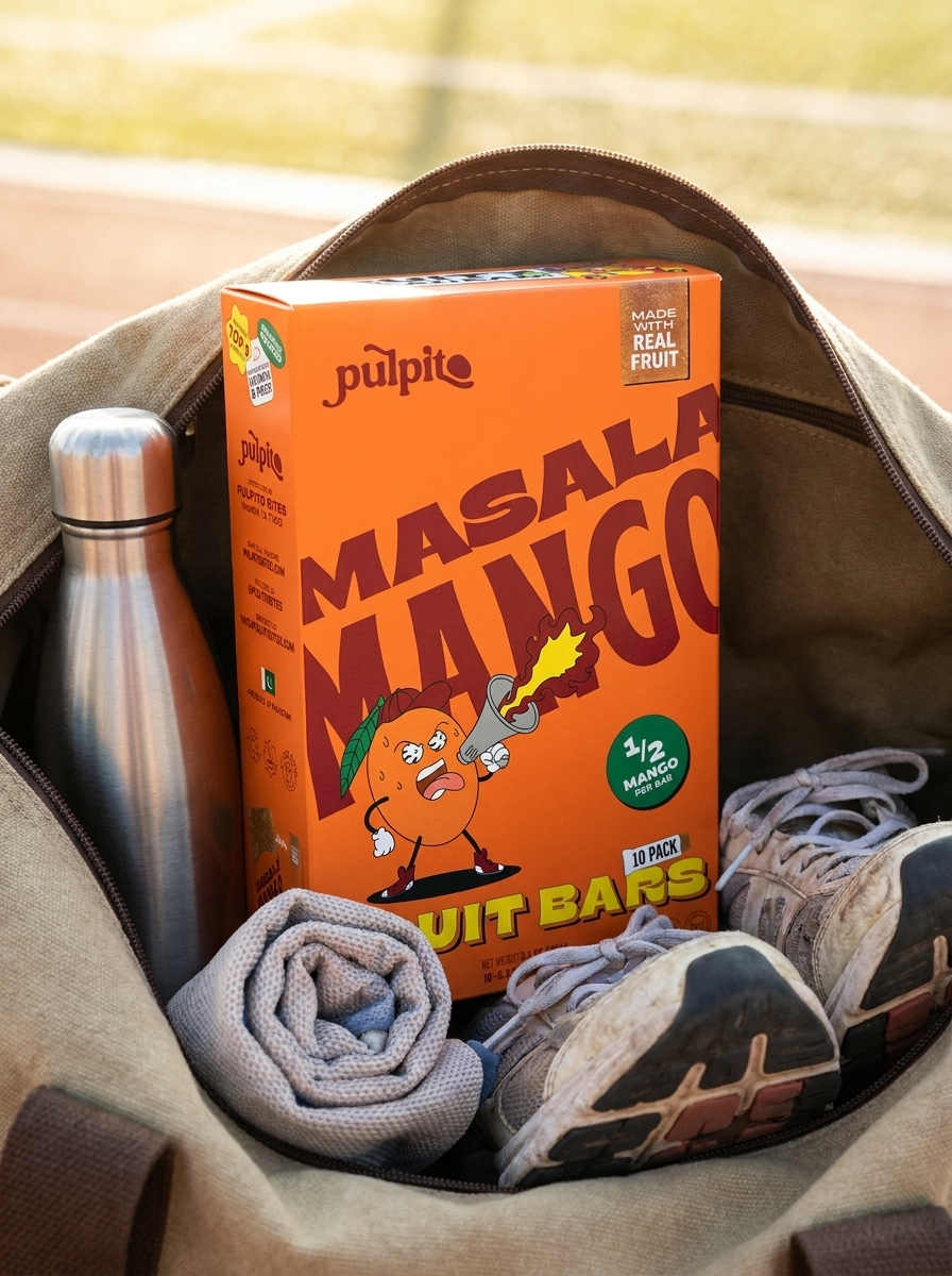 Masala Mango  - Natural Fruit Snacks - Dried Fruit Bars