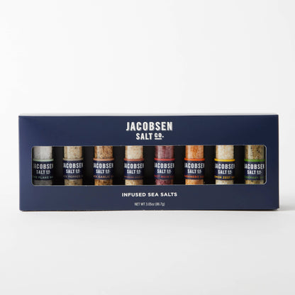 Infused Sea Salt Gift Set - Eight Vial Collection