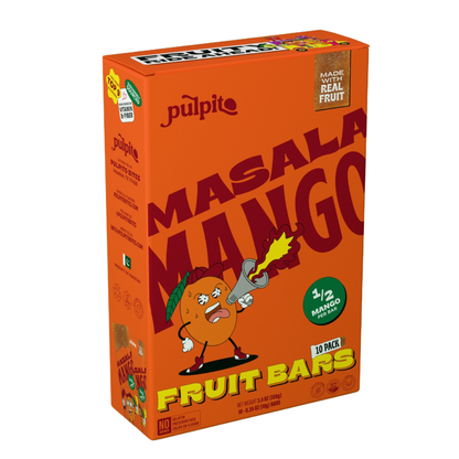 Masala Mango  - Natural Fruit Snacks - Dried Fruit Bars
