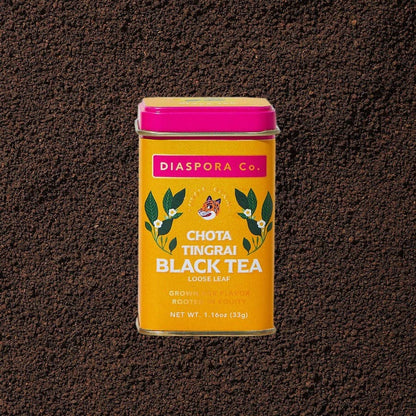 Chota Tingrai Black Tea: Base Tin - 33g