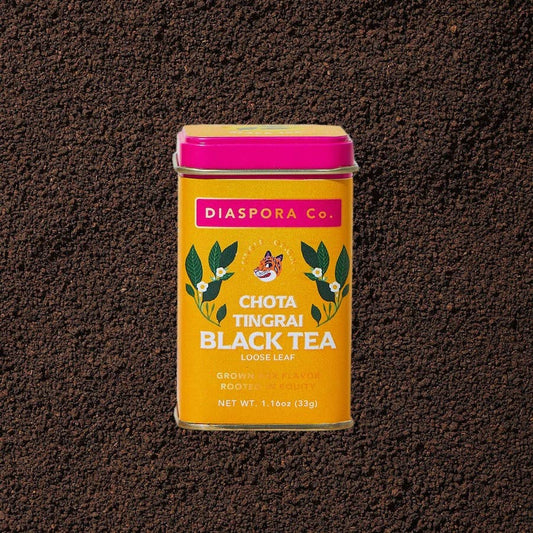 Chota Tingrai Black Tea: Base Tin - 33g