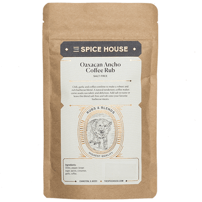 Oaxacan Ancho Coffee Rub: 6 pack, Flatpack, 1/2 Cup
