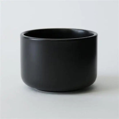 Everyday Matcha Bowl, Black Porcelain