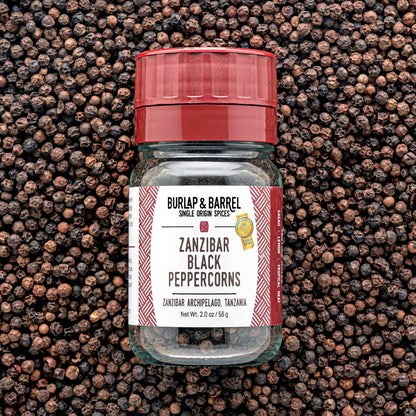 Zanzibar Black Peppercorns - Single Origin Spice & Seasoning