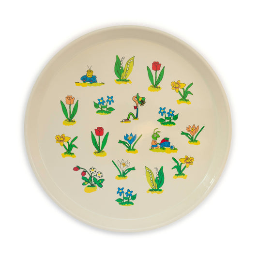 3P4 x Richard Scarry® - Floral Large Round Tray