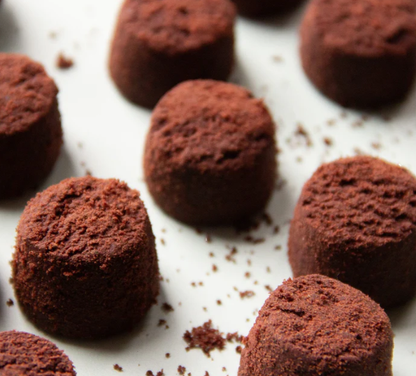 Chocolate Shortbread Cookies with Kelp