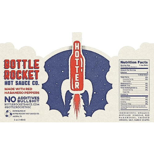 Bottle Rocket Hot Sauce Co Hotter