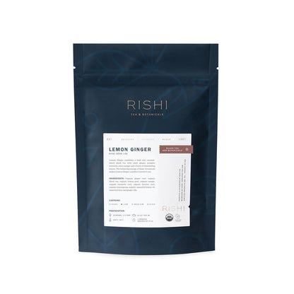 Lemon Ginger Organic Loose Black Tea (4 oz)