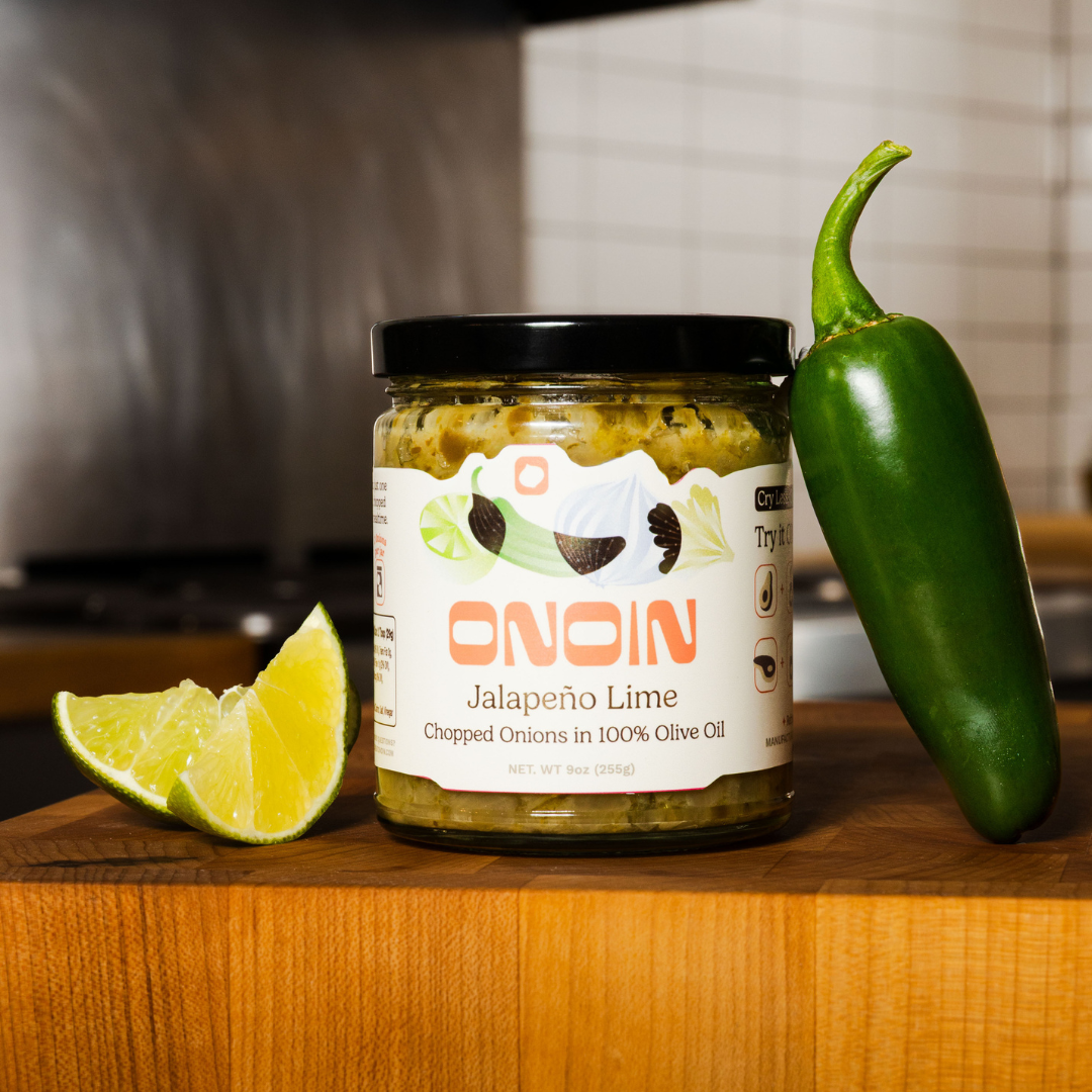 Jalapeño Lime Chopped Onions - Gourmet Condiment & Sauce