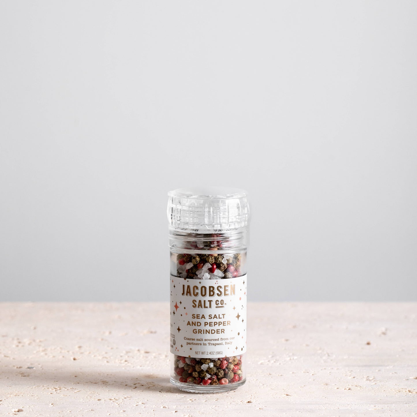 Sea Salt And Pepper Holiday Grinder