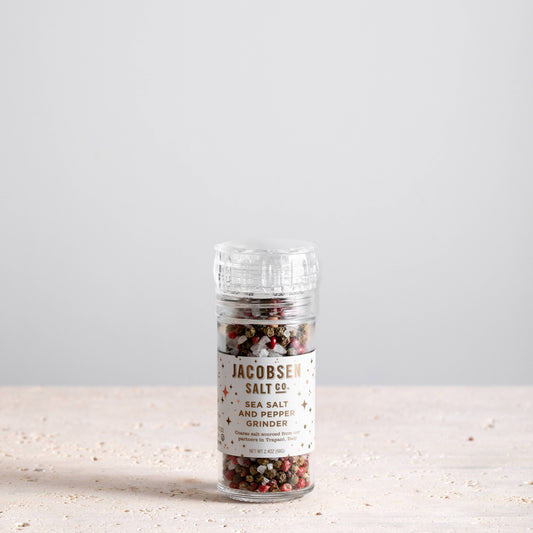 Sea Salt And Pepper Holiday Grinder