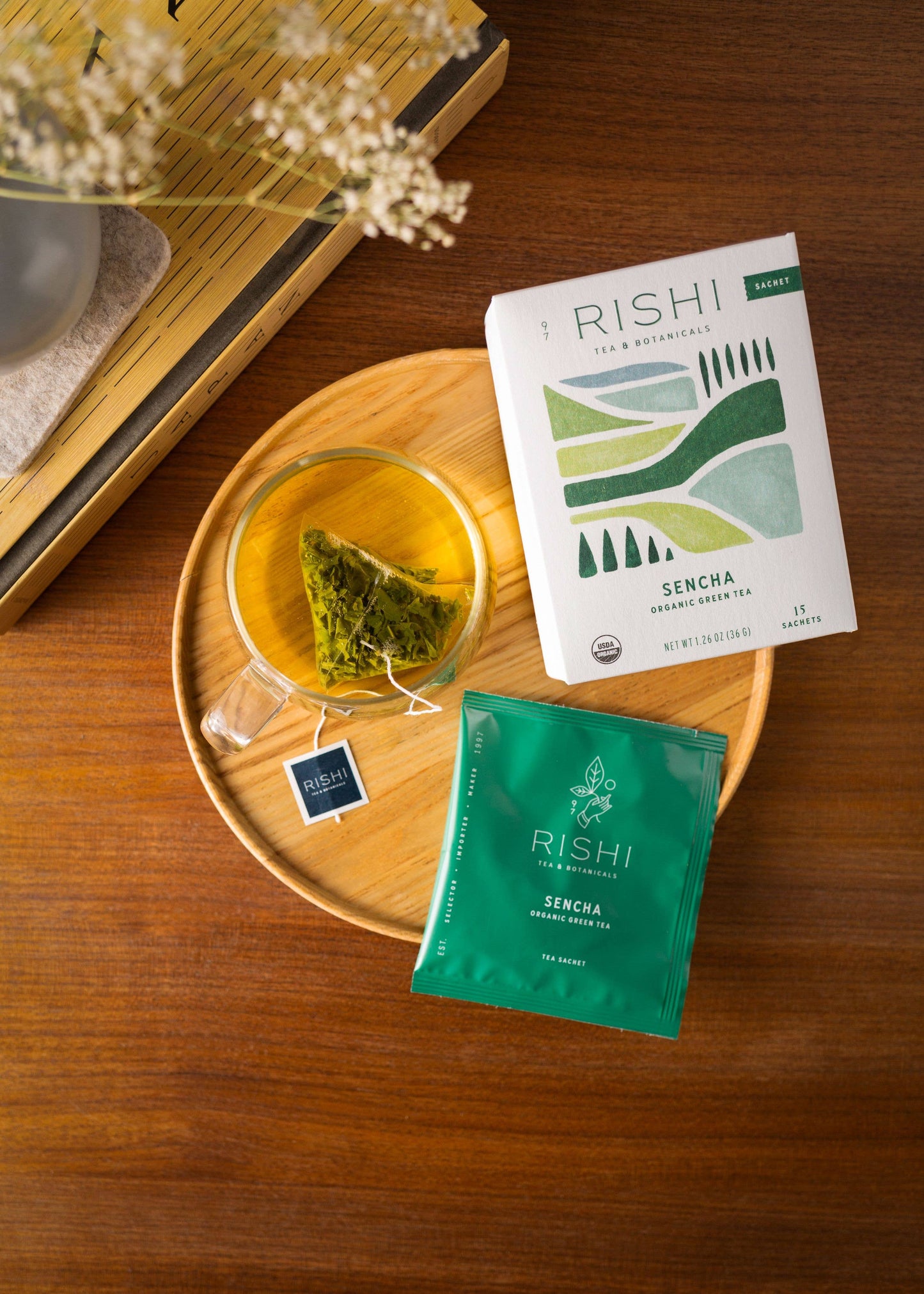 Sencha Organic Green Tea Sachets