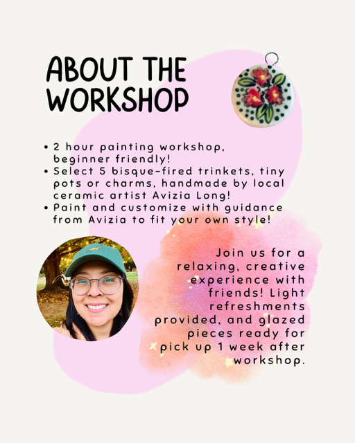 A Pinch of Clay Workshop Series