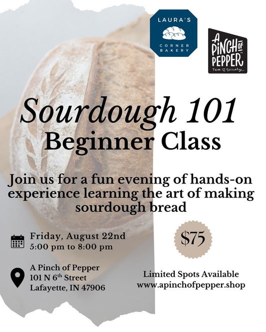 Make Sourdough with Laura! Saturday August 22nd