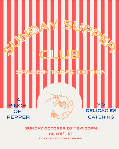 Sunday Supper Club: Spanish Tapas Edition