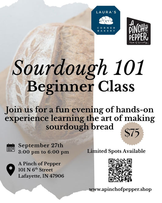 Make Sourdough with Laura! Saturday September 27th