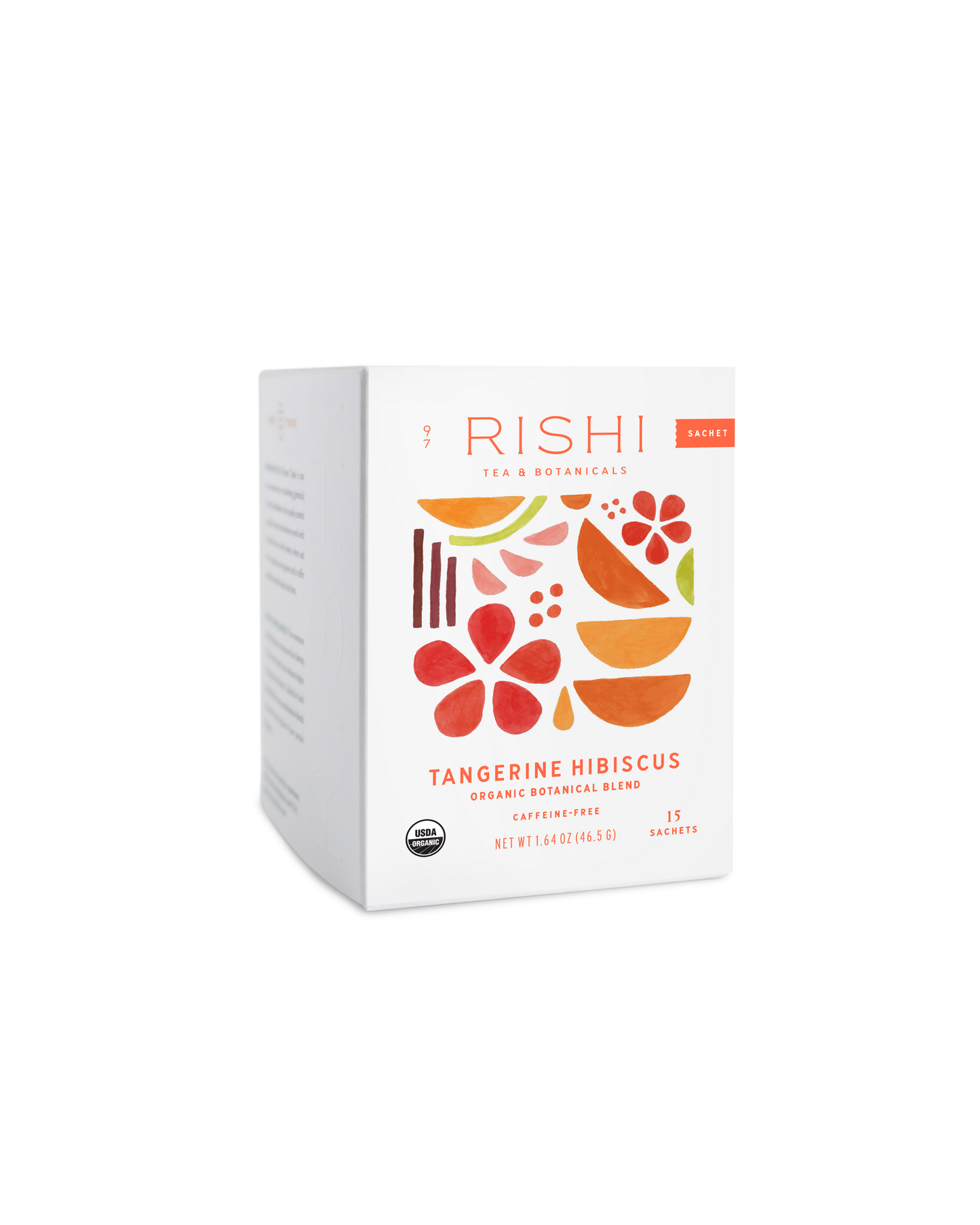 Tangerine Hibiscus Organic Herbal Tea Sachets