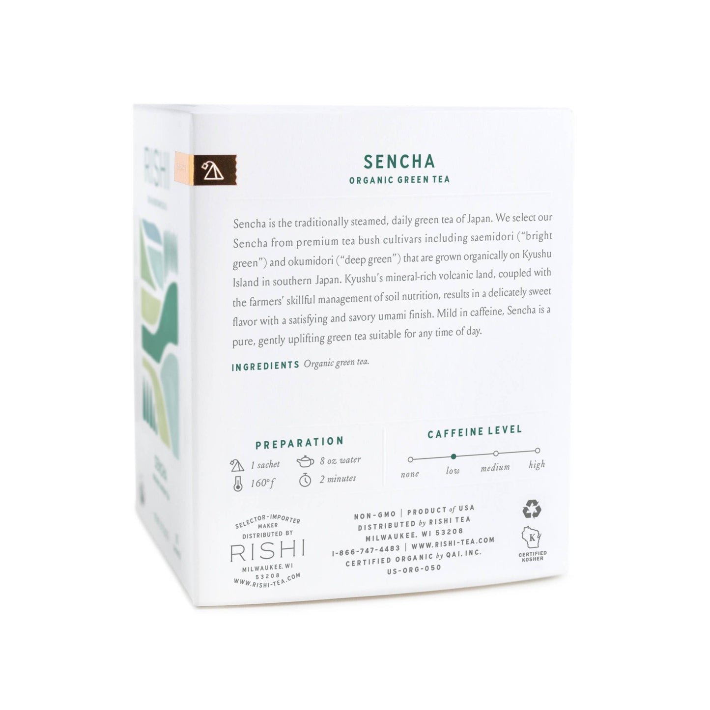 Sencha Organic Green Tea Sachets